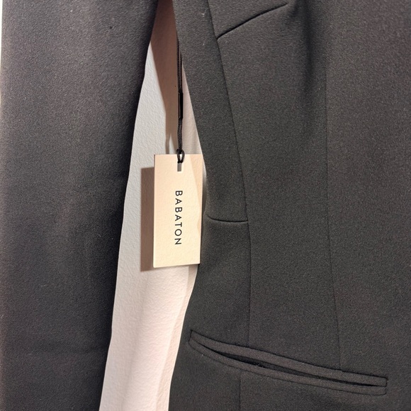 Babaton Siza Dress NWT Mock Neck Long Long Sleeve Mini Dress with Pockets - Picture 5 of 6